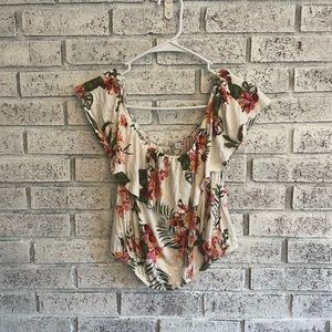 Floral Crop Top